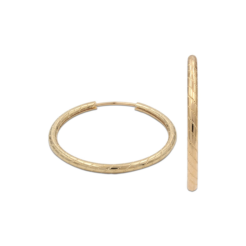 AROS TUBO ORO 18KL - 11MM