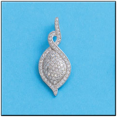 COLGANTE CIRCONITAS PLATA 925MM