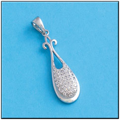 COLGANTE CIRCONITAS PLATA 925MM