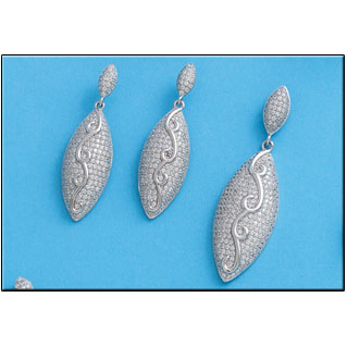 COLGANTE CIRCONITAS PLATA 925MM