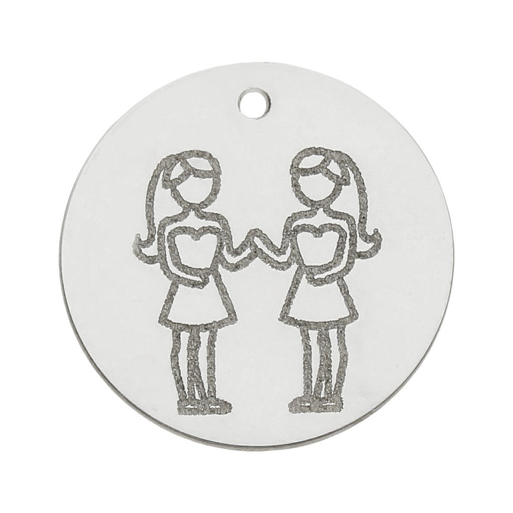 MI HISTORIA - ABALORIO GEMINIS PLATA 925MM