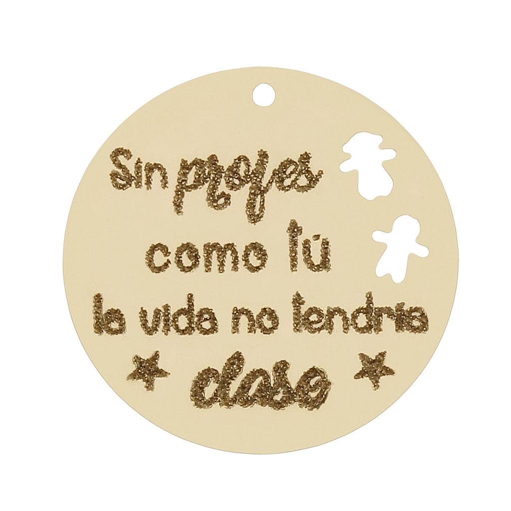 MI HISTORIA - ABALORIO PROFE ORO 18KL