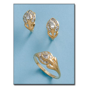PENDIENTES EN ORO DE 18KL