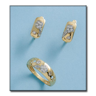 PENDIENTES EN ORO DE 18KL