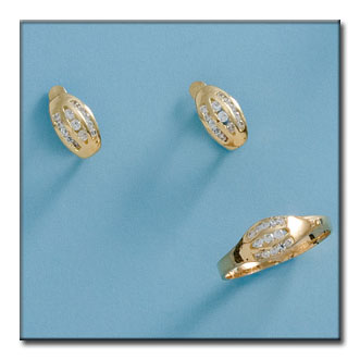 PENDIENTES EN ORO DE 18KL