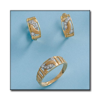 PENDIENTES EN ORO DE 18KL