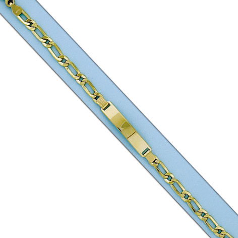 PULSERA 1x1 PLACA ORO 18KL