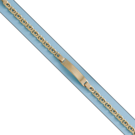 PULSERA BARBADA DOBLE ORO 18KL