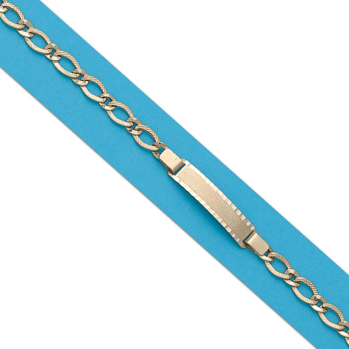 PULSERA CON PLACA ORO 18KL