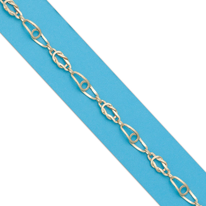 PULSERA HUECA ORO 18KL