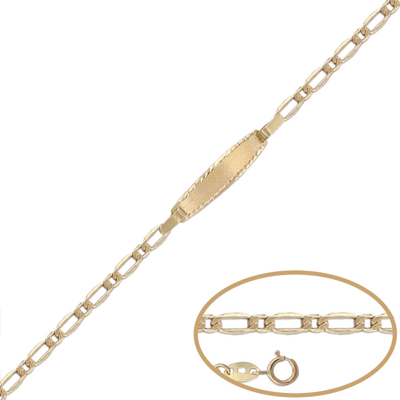 PULSERA ORO 18KL - 12CM