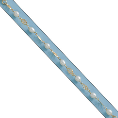 PULSERA PERLA JOFA ORO 18KL