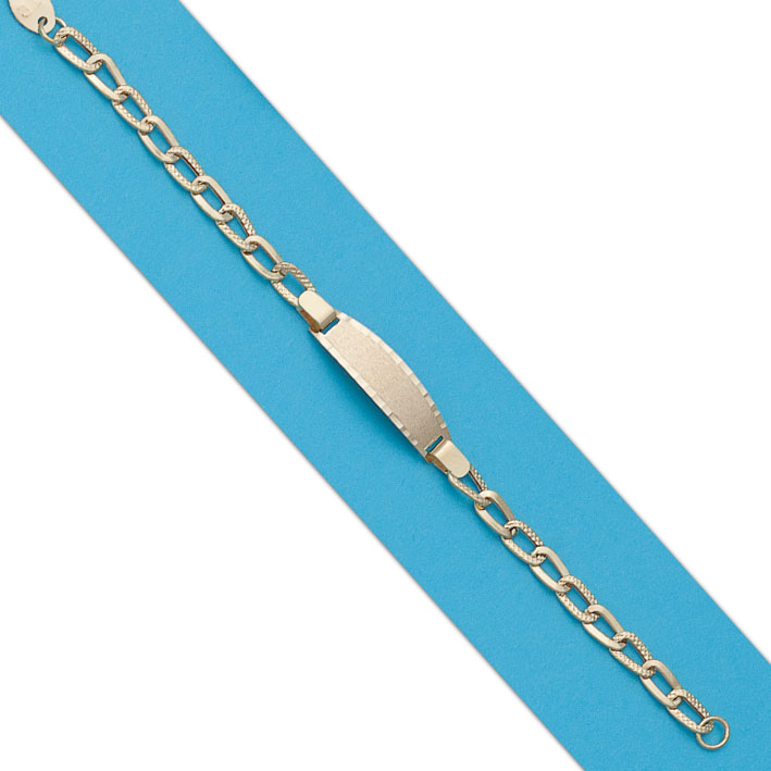 PULSERA PLACA ORO 18KL