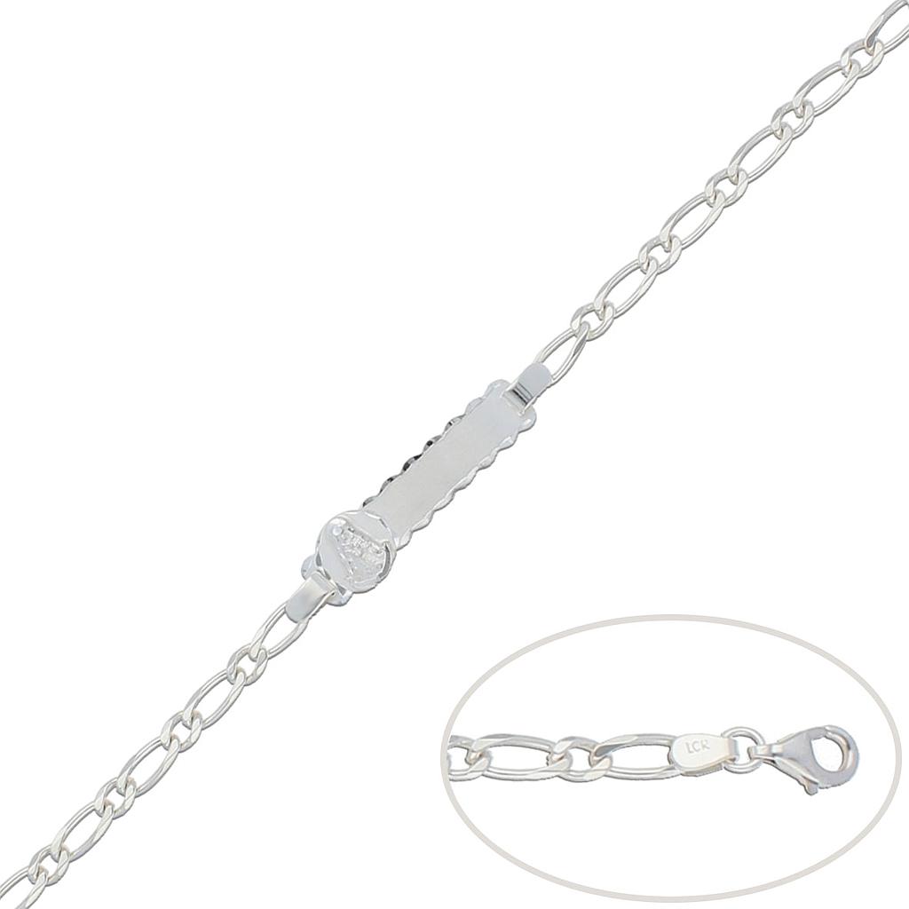 PULSERA PLATA 925MM V. ROCIO - 16.50CM