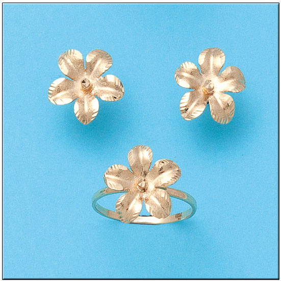 SORTIJA FLOR EN ORO DE 18KL